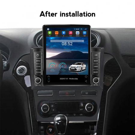 Navigatie dedicata Ford Mondeo 2010-2014 ,Tesla Style, ANDROID 13,Carplay&Android Auto, 10 inch , 8+128GB, Internet, Aplicatii, Waze, Gps [3]