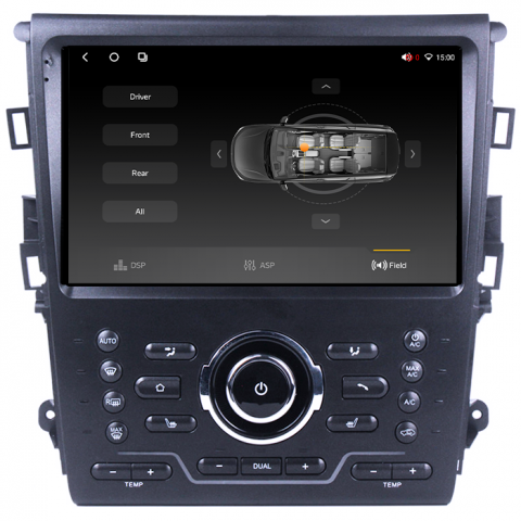 Navigatie dedicata Ford Mondeo 2014-2019, 4GB RAM 64GB ROM, Octacore, Android 14, Display QLED 1K 9", Carplay&Android Auto, SIM 4G, Ventilator Activ [2]