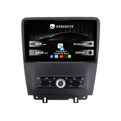 Navigatii Dedicate - Navigatie dedicata Ford Mustang 2009-2014, DUDU3, 4GB RAM 64GB ROM, Octacore, Platforma 8581, Android, Display QLED 9", DSP, Carplay&AndroidAuto