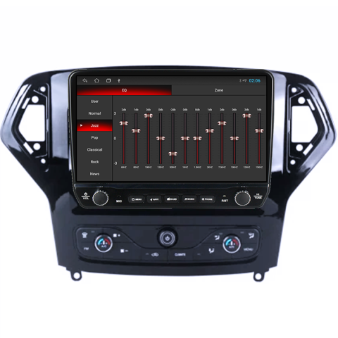 Navigatie dedicata Ford Mondeo 2006-2010 Tesla cu butoane rotative model 2024, 4GB RAM 64GB ROM, Procesor Quadcore, Android 14, Display QLED 10", DSP, Carplay&Android Auto [1]