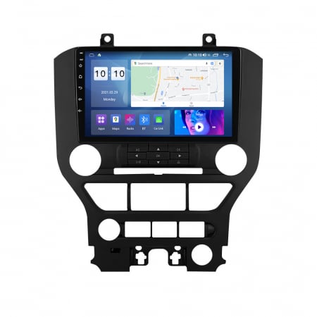 Navigatie dedicata Ford Mustang 2014-2021, 4GB RAM 64GB ROM, Octacore, Android 13, Display QLED 9", DSP, Carplay, Android Auto, Internet, Youtube, Waze, WIFI, Bluetooth [4]