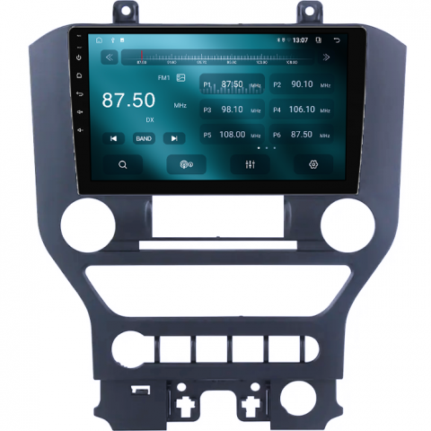 Navigatie dedicata Ford Mustang 2014-2021, 8GB RAM 128GB ROM, Octacore, Platforma TS18, Android 13, Display QLED 9”, Suporta camera 360º, DSP, Carplay&Android Auto, SIM 4G, Ventilator Activ [4]