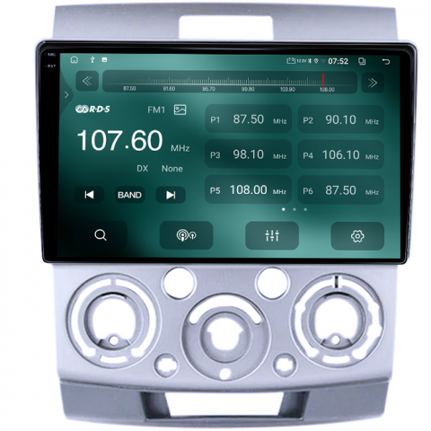 Navigatie dedicata Ford Ranger 2006-2011, 4GB RAM 64GB ROM, Quadcore, Android 14, Display QLED 1K 9", DSP, Carplay&Android Auto, Suport camere AHD [1]