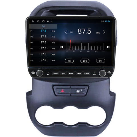 Navigatie dedicata Ford Ranger 2011-2016 Tesla cu butoane rotative model 2024, 4GB RAM 64GB ROM, Procesor Quadcore, Android 14, Display QLED 10", DSP, Carplay&Android Auto [2]