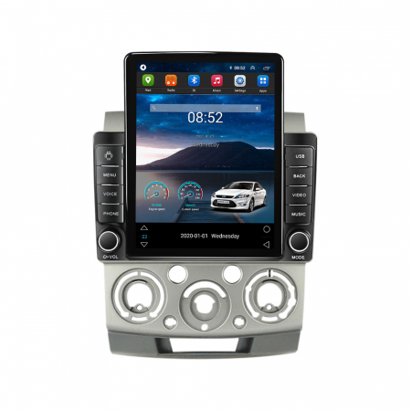 Ranger 2006-2011 - Navigatie dedicata Ford Ranger 2006-2011 ,Tesla Style, ANDROID 13,Carplay&Android Auto, 10 inch , 8+128GB, Internet, Aplicatii, Waze, Gps