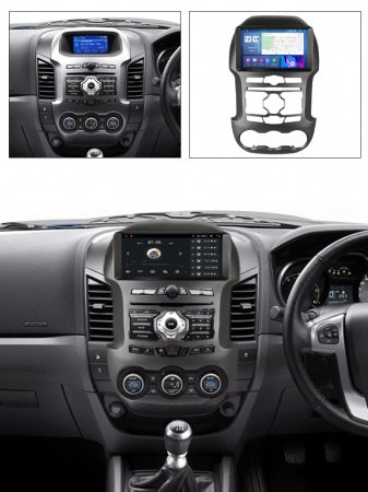 Navigatie dedicata Ford Ranger 2012-2014, 12GB RAM 256GB ROM, Android 13, Rezolutie 2K, Display QLED, 9", DSP, Carplay, Android Auto, Internet, Youtube, Waze, Wi Fi, USB [7]