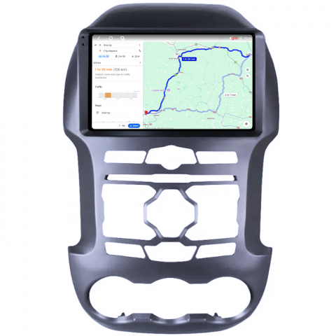 Navigatie dedicata Ford Ranger 2012-2014, 4GB RAM 64GB ROM, Octacore, Android 14, Display QLED 1K 9", Carplay&Android Auto, SIM 4G, Ventilator Activ [4]