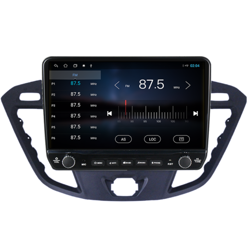 Navigatie dedicata Ford Transit 2013-2018Tesla cu butoane rotative model 2024, 4GB RAM 64GB ROM, Procesor Quadcore, Android 14, Display QLED 10", DSP, Carplay&Android Auto [2]