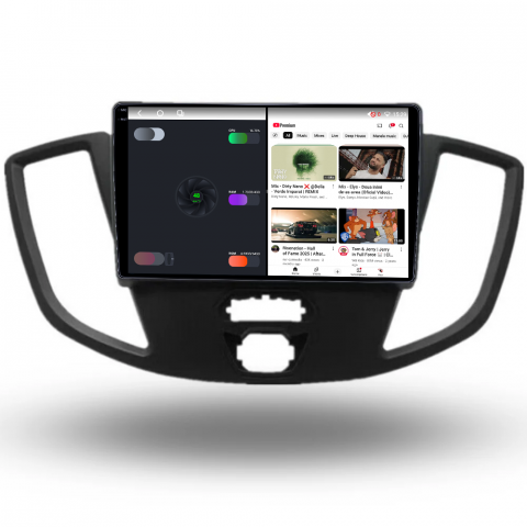 Ford - Navigatie dedicata Ford Transit 2012-2019, 8GB RAM 128GB ROM, Octacore, Platforma TS18, Android 14, Display QLED 9", Suporta camera 360", DSP, Carplay&Android Auto, S