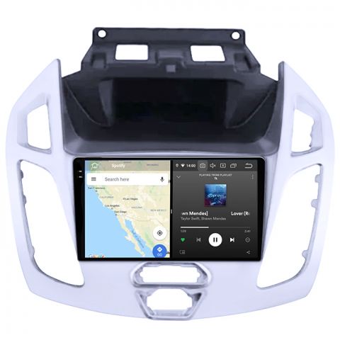 Transit Connect 2015 - Navigatie dedicata Ford Transit Connect 2015, 12GB RAM 512GB ROM, Android 13, Rezolutie 2K, Display QLED, 9", DSP, Carplay, SIM 4G