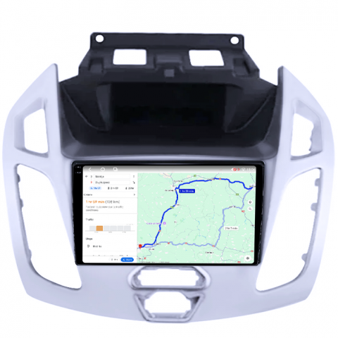 Navigatie dedicata Ford Transit Connect 2015, 4GB RAM 64GB ROM, Octacore, Android 14, Display QLED 1K 9", Carplay&Android Auto, SIM 4G, Ventilator Activ [4]