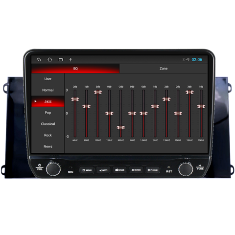 Navigatie dedicata Ford Transit PRO 2022 Tesla cu butoane rotative model 2024, 4GB RAM 64GB ROM, Procesor Quadcore, Android 14, Display QLED 10", DSP, Carplay&Android Auto [1]
