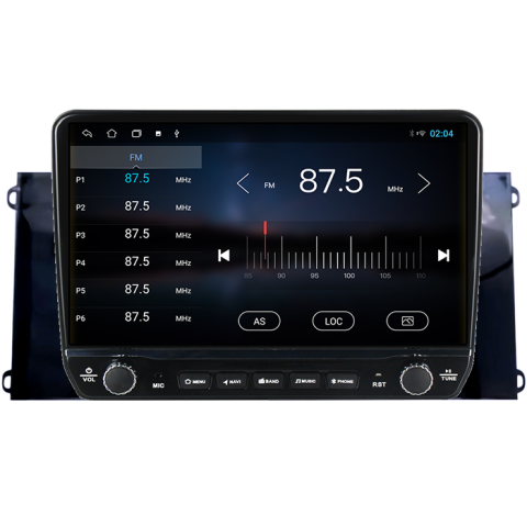 Navigatie dedicata Ford Transit PRO 2022 Tesla cu butoane rotative model 2024, 4GB RAM 64GB ROM, Procesor Quadcore, Android 14, Display QLED 10", DSP, Carplay&Android Auto [2]