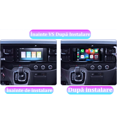 Navigatie dedicata Ford Transit PRO 2022, 4GB RAM 64GB ROM, Procesor Qualcomm Octacore, Android 14, Rezolutie 2K, Display QLED 9", DSP, Carplay&Android Auto, SIM 4G [6]