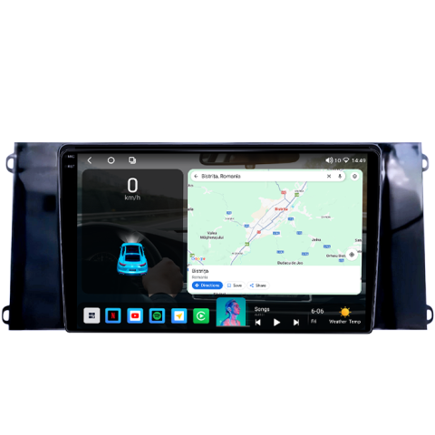 Navigatie dedicata Ford Transit PRO 2022, 4GB RAM 64GB ROM, Procesor Qualcomm Octacore, Android 14, Rezolutie 2K, Display QLED 9", DSP, Carplay&Android Auto, SIM 4G [1]