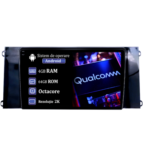 Transit PRO 2022 - Navigatie dedicata Ford Transit PRO 2022, 4GB RAM 64GB ROM, Procesor Qualcomm Octacore, Android 14, Rezolutie 2K, Display QLED 9", DSP, Carplay&Android Auto, SIM 4G