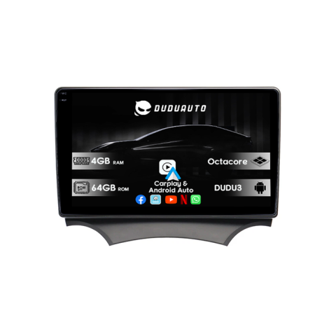 Navigatii Dedicate - Navigatie dedicata Ford KA, DUDU3, 4GB RAM 64GB ROM, Octacore, Platforma 8581, Android, Display QLED 9", DSP, Carplay&AndroidAuto