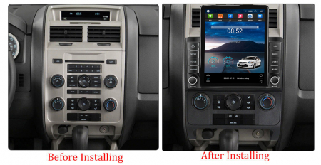 Navigatie dedicata Fusion Mondeo 2009-2012 ,Tesla Style, ANDROID 13,Carplay&Android Auto, 10 inch , 8+128GB, Internet, Aplicatii, Waze, Gps [2]