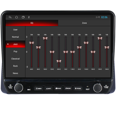 Navigatie dedicata Grand Voyager 2011-2015 Tesla cu butoane rotative model 2024, 4GB RAM 64GB ROM, Procesor Quadcore, Android 14, Display QLED 10", DSP, Carplay&Android Auto [1]