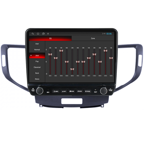 Navigatie dedicata Honda Accord 8 2008-2013 Tesla cu butoane rotative model 2024, 4GB RAM 64GB ROM, Procesor Quadcore, Android 14, Display QLED 10", DSP, Carplay&Android Auto [1]