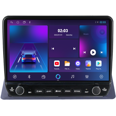 Navigatie dedicata Honda Accord 8 2008-2013 Tesla cu butoane rotative model 2024, 4GB RAM 64GB ROM, Procesor Quadcore, Android 14, Display QLED 10", DSP, Carplay&Android Auto [5]