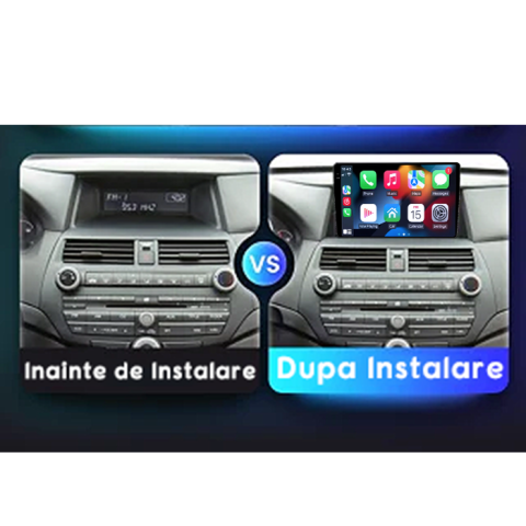 Navigatie dedicata Honda Accord 8th 2008-2013, 4GB RAM 64GB ROM, Procesor Qualcomm Octacore, Android 14, Rezolutie 2K, Display QLED 10", DSP, Carplay&Android Auto, SIM 4G [6]