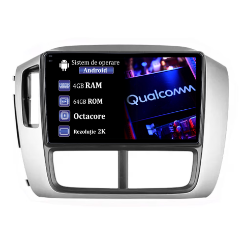Navigatii Dedicate - Navigatie dedicata Honda Pilot 2005-2008, 4GB RAM 64GB ROM, Procesor Qualcomm Octacore, Android 14, Rezolutie 2K, Display QLED 9", DSP, Carplay&Android Auto, SIM 4G
