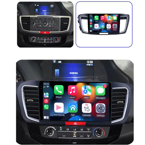 Navigatie dedicata Honda Accord 9th 2014-2017, 4GB RAM 64GB ROM, Procesor Qualcomm Octacore, Android 14, Rezolutie 2K, Display QLED 9", DSP, Carplay&Android Auto, SIM 4G4GB RAM 64GB ROM, Procesor Qual [6]