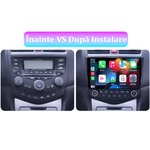 Navigatie dedicata Honda Accord VII 2003-2008, 4GB RAM 64GB ROM, Procesor Qualcomm Octacore, Android 14, Rezolutie 2K, Display QLED 10", DSP, Carplay&Android Auto, SIM 4G [6]