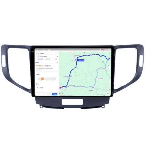 Navigatie dedicata Honda Accord VII 2008-2012, 4GB RAM 64GB ROM, Procesor Qualcomm Octacore, Android 14, Rezolutie 2K, Display QLED 9", DSP, Carplay&Android Auto, SIM 4G [5]