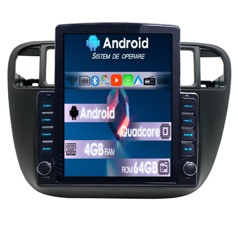 Civic 1995-2001 - Navigatie dedicata Honda Civic 1995-2001 Tesla Style, 4GB RAM 64GB ROM, Procesor Quadcore, Android 14, Display QLED 9.7", DSP, Carplay&Android Auto
