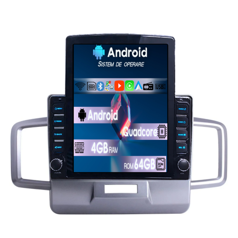 Freed 2008-2016 - Navigatie dedicata Honda Freed 2008-2016 Tesla Style, 4GB RAM 64GB ROM, Procesor Quadcore, Android 14, Display QLED 9.7", DSP, Carplay&Android Auto