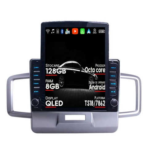 Freed 2008-2016 - Navigatie dedicata Honda Freed 2008-2016 Tesla Style, ANDROID 13, 9.7 inch , 8+128GB, Internet, Aplicatii, Waze, GPS