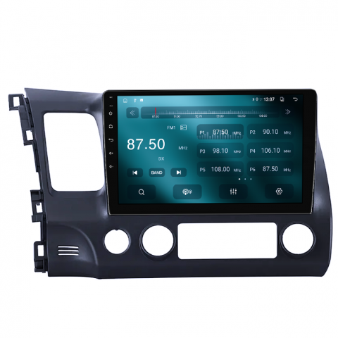 Navigatie dedicata Honda Civic 2006-2011, 8GB RAM 128GB ROM, Octacore, Platforma TS18, Android 13, Display QLED 10.2”, Suporta camera 360º, DSP, Carplay&Android Auto, SIM 4G, Ventilator Activ [3]