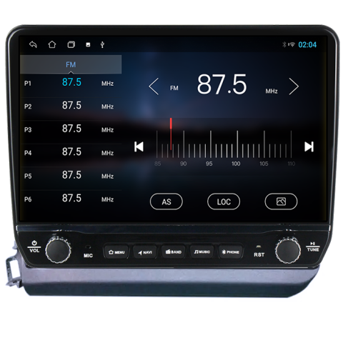 Navigatie dedicata Honda Civic 2006-2011 Tesla cu butoane rotative model 2024, 4GB RAM 64GB ROM, Procesor Quadcore, Android 14, Display QLED 10", DSP, Carplay&Android Auto [2]