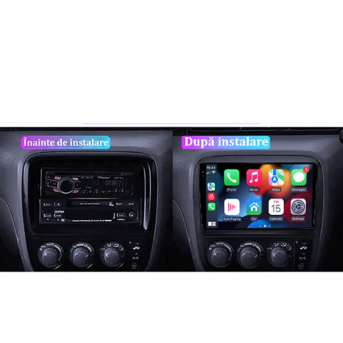Navigatie dedicata Honda CR-V 1998, 4GB RAM 64GB ROM, Procesor Qualcomm Octacore, Android 14, Rezolutie 2K, Display QLED 9", DSP, Carplay&Android Auto, SIM 4G [6]