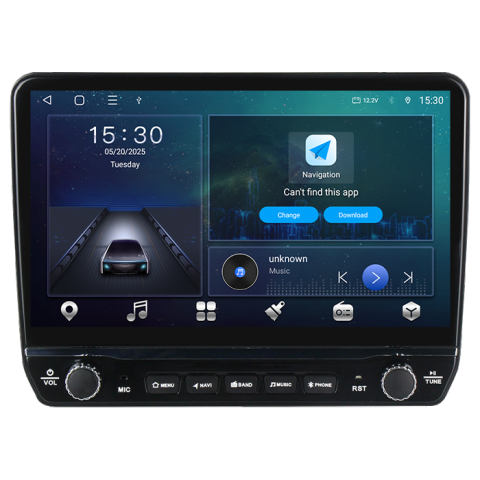 Navigatie dedicata Honda CR-V II 2001-2006 Tesla cu butoane rotative model 2024, 4GB RAM 64GB ROM, Procesor Quadcore, Android 14, Display QLED 10", DSP, Carplay&Android Aut [6]