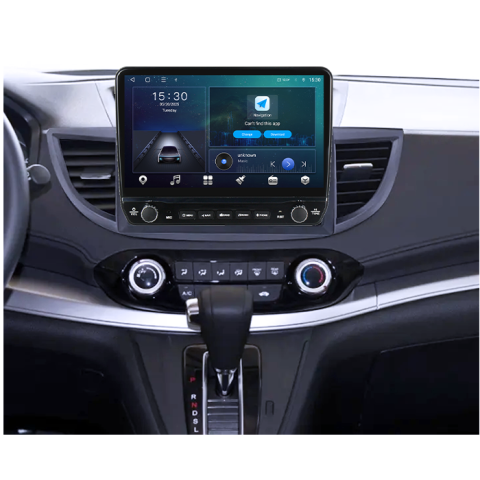 Navigatie dedicata Honda CR-V (2012-2016) Tesla cu butoane rotative model 2024, 4GB RAM 64GB ROM, Procesor Quadcore, Android 14, Display QLED 10", DSP, Carplay&Android Auto [4]