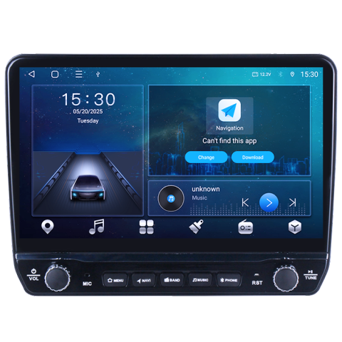 Navigatie dedicata Honda CR-V 2022+ Tesla cu butoane rotative model 2024, 4GB RAM 64GB ROM, Procesor Quadcore, Android 14, Display QLED 10", DSP, Carplay&Android Auto [6]