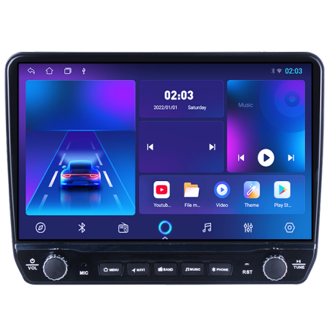 Navigatie dedicata Honda CR-V 2022+ Tesla cu butoane rotative model 2024, 4GB RAM 64GB ROM, Procesor Quadcore, Android 14, Display QLED 10", DSP, Carplay&Android Auto [5]