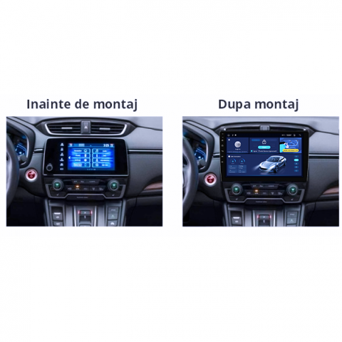Navigatie dedicata Honda CR-V 2022+, 4GB RAM 64GB ROM, Quadcore, Android 14, Display QLED 1K 9", DSP, Carplay&Android Auto, Suport camere AHD [4]