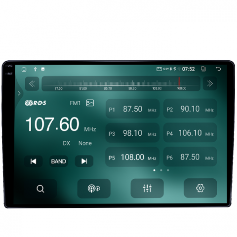 Navigatie dedicata Honda CR-V II 2001-2006, 4GB RAM 64GB ROM, Quadcore, Android 14, Display QLED 1K 9", DSP, Carplay&Android Auto, Suport camere AHD [2]