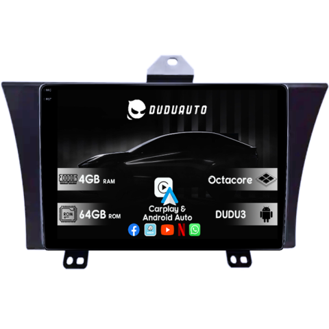 Navigatii Dedicate - Navigatie dedicata Honda Elysion 2012-2015, DUDU3, 4GB RAM 64GB ROM, Octacore, Platforma 8581, Android, Display QLED 9", DSP, Carplay&AndroidAuto