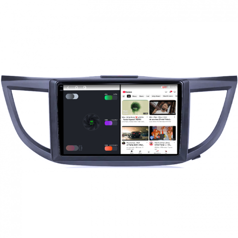 Navigatie dedicata Honda CRV 2012-2017, 4GB RAM 64GB ROM, Octacore, Android 14, Display QLED 1K 10", Carplay&Android Auto, SIM 4G, Ventilator Activ [2]