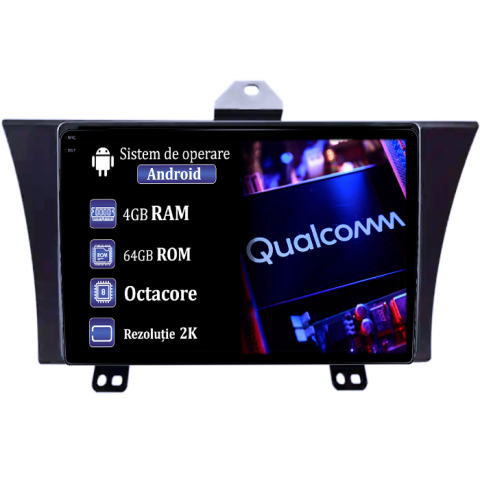 Elysion - Navigatie dedicata Honda Elysion 2012-2015, 4GB RAM 64GB ROM, Procesor Qualcomm Octacore, Android 14, Rezolutie 2K, Display QLED 9", DSP, Carplay&Android Auto, SIM 4G