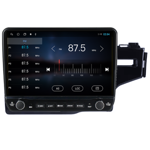 Navigatie dedicata Honda Fit 2014 Tesla cu butoane rotative model 2024, 4GB RAM 64GB ROM, Procesor Quadcore, Android 14, Display QLED 10", DSP, Carplay&Android Auto [2]