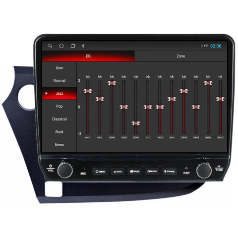 Navigatie dedicata Honda Insight 2009 - 2014 Tesla cu butoane rotative model 2024, 4GB RAM 64GB ROM, Procesor Quadcore, Android 14, Display QLED 10", DSP, Carplay&Android Auto [1]