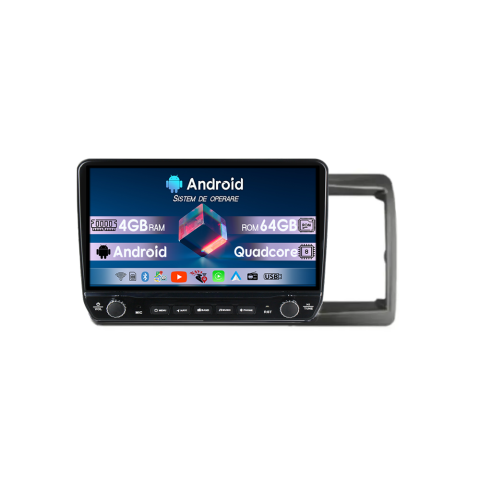 Crossroad 2007-2010 - Navigatie dedicata Honda Crossroad 2007-2010 Tesla Cu Butoane Rotative Model 2024, 4GB RAM 64GB ROM, Procesor Quadcore, Android 14, Display QLED 10", DSP, Carplay&Android