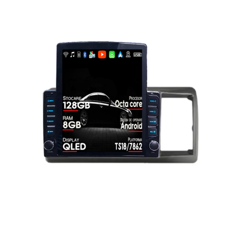 Crossroad 2007-2010 - Navigatie dedicata Honda Crossroad 2007-2010 Tesla Style, ANDROID 13, 9.7 inch , 8+128GB, Internet, Aplicatii, Waze, GPS