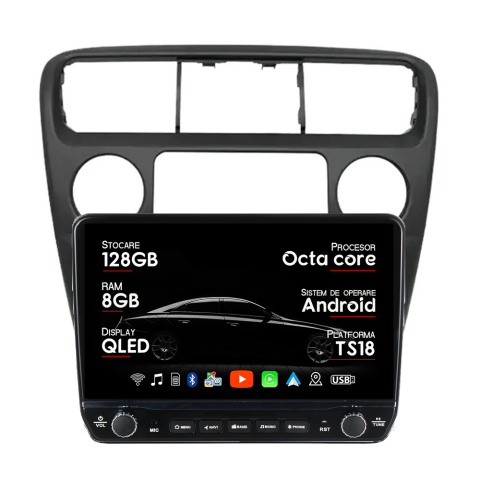 Accord 6 1998-2003 - Navigatie dedicata Honda Accord VI 1998-2003 Tesla Cu Butoane Rotative Model 2024, ANDROID 13, 10 inch , 8+128GB, Internet, Aplicatii, Waze, GPS